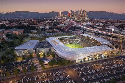 Los Angeles Football Club stadium in Exposition Park underway now - Curbed LA