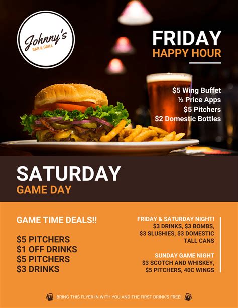 50+ Flyer Examples, Templates and Design Tips [2024] | Restaurant flyer, Menu flyer, Restaurant ...