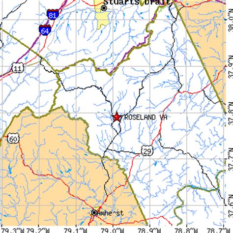 Roseland, Virginia (VA) ~ population data, races, housing & economy