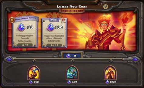 Lunar New Year 2023 In-Game Event Guide - How To Unlock All The Free Rewards - Hearthstone Top Decks