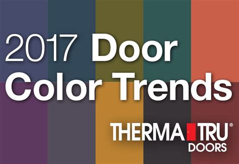 Therma Tru Door Color Chart