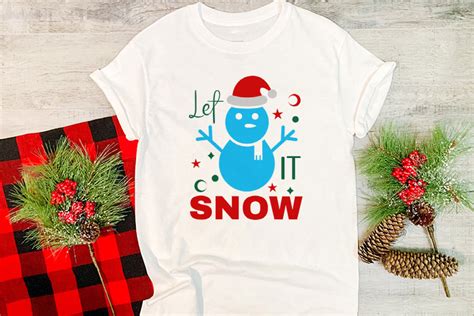 Let It Snow SVG, Christmas SVG | ArtBubbles