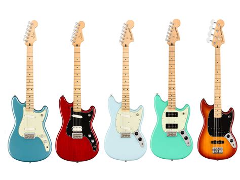 Fender launches five new Player Series models