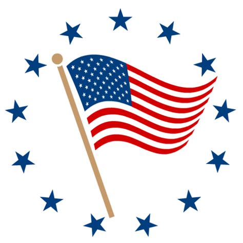 American Flag Memorial Day Clipart - independencedays