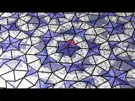 Animated Penrose Tiling (part 2) - YouTube | Penrose tiling, Penrose, Geometric