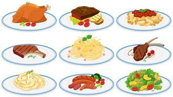 Food Plate Vector Art, Icons, and Graphics for Free Download