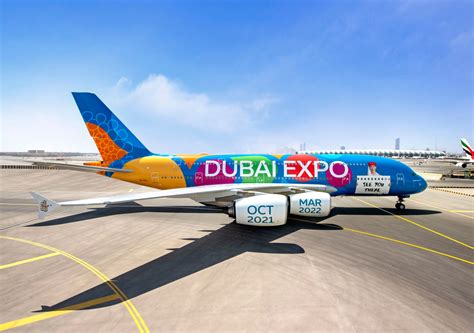 Colourful A380: Emirates Celebrates Expo With A Bold Livery