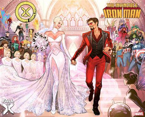 Marvel Announces Tony Stark and Emma Frost's Wedding