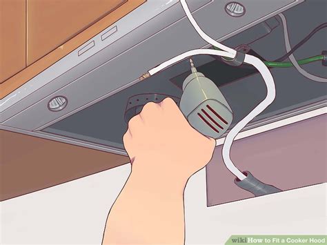 How to Fit a Cooker Hood (with Pictures) - wikiHow