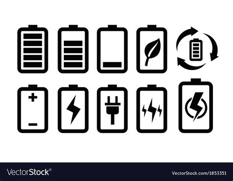 Phone Battery Icon Vector #94150 - Free Icons Library