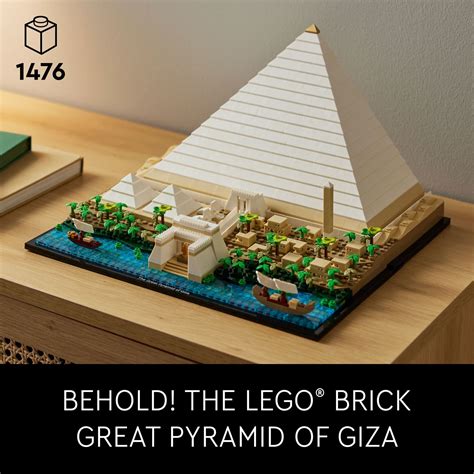 Buy LEGO Architecture Landmark Collection Great Pyramid of Giza 21058 ...