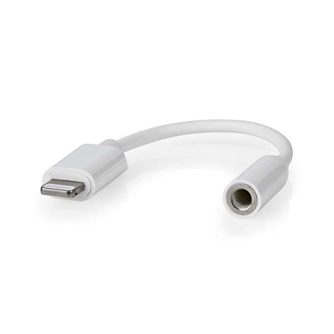 Lightning Adapter | Apple Lightning 8-Pin | 3.5 mm Female | Nickel ...