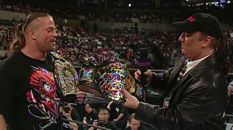 Paul Heyman awards RVD with the ECW World Heavyweight Championship: ECW, June 13, 2006 | WWE