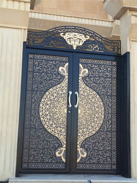 Pin by yasser on شركة رمز الشمالwww.rmzalshamal.com | Metal doors design, House main door design ...