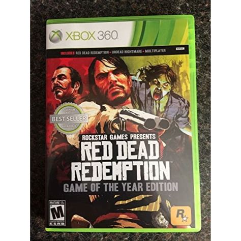 red dead redemption: game of the year edition - xbox 360 - Walmart.com ...