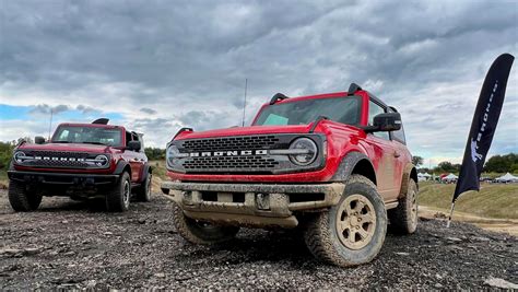 Got to off-road the Bronco Sport and Check out some full size Broncos! : Ford