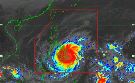 Typhoon Odette Satellite Image