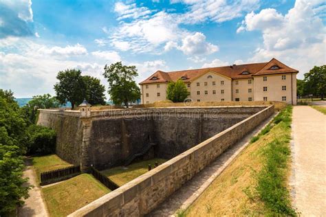 Fortress Petersberg in Erfurt Stock Photo - Image of landmark ...