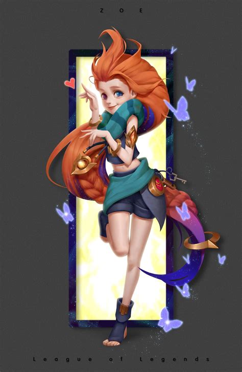 Zoe by xienan League Of Legends Fan-Art | Art-of-LoL