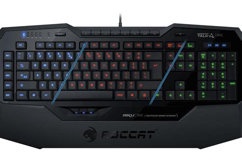 ROCCAT's Isku FX keyboard lights up with the game