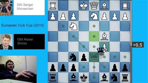 [CHESS] French Defence (Tarrasch Variation Intro) | Movsenian - Shirov 2010 - YouTube