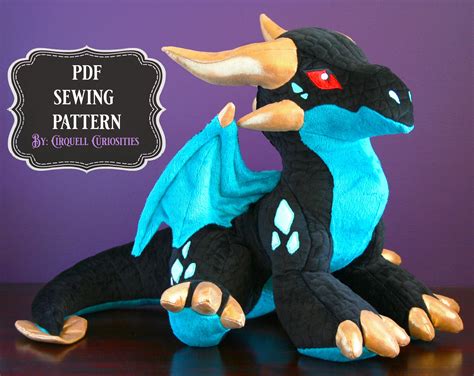 25+ Designs Dragon Sewing Pattern Toy - CheukOreoluwa