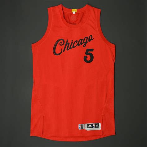 Bobby Portis - Chicago Bulls - NBA Christmas Day '16 - Game-Worn Jersey | NBA Auctions