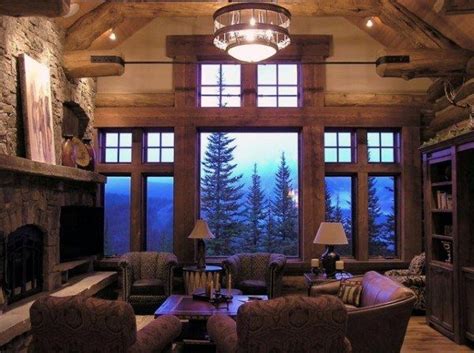 Outstanding and Inspiring Interior Design Ideas for Log Cabins | Log cabin interior, Cabin ...