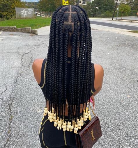 30 New Knotless Box Braids Ideas For 2021 | ThriveNaija