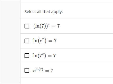 Solved Which of the following equations uses the inverse | Chegg.com