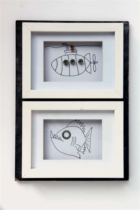 Easy DIY 3D Frames for Kids' Art | HelloGlow.co