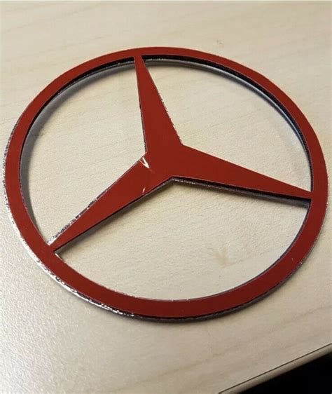 Black Mercedes Benz Badge Logo Emblem Rear Boot Suitable for All Models ...