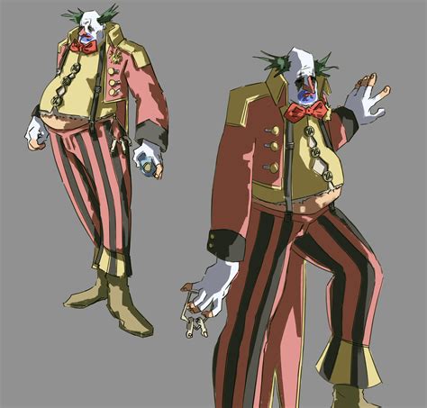 I drew the clown a few days ago, His design is really fun ...