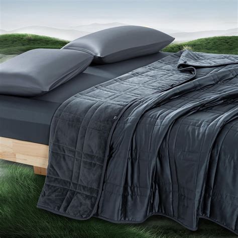 Amazon.com: King Size Weighted Blanket 20lbs(88''x104'', Dual-Sided ...