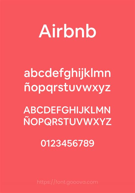 Airbnb Cereal Font FREE download - Gooova Fonts