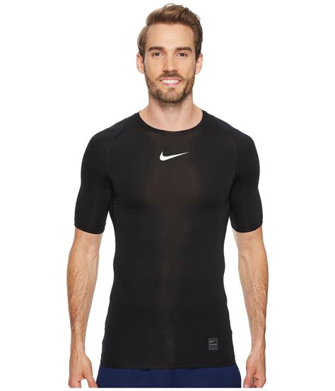 Nike Pro Compression T-shirt In Black 838091-010 for Men - Save 32% - Lyst