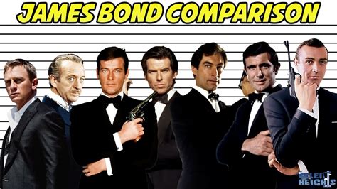 James Bond Female Actors : Nerd Bits: Every James Bond Actor Morphed ...