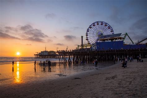 Santa Monica Pier in Los Angeles - Fairground Fun in a Historic Seaside ...