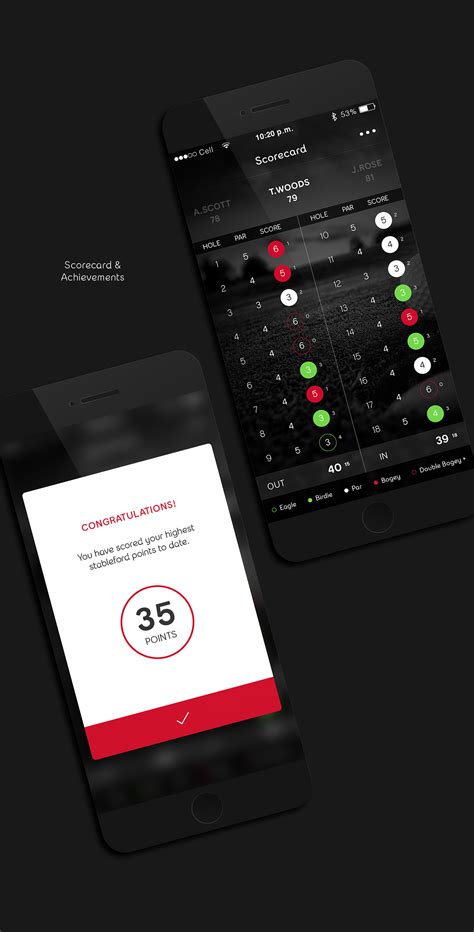 Golf GPS Concept on Behance