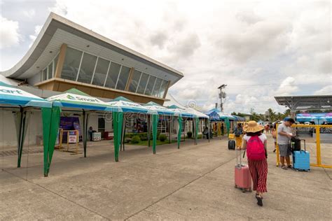 Siargao Airport Terminal Scenery, Siargao, Philippines, Apr 26, 2019 ...