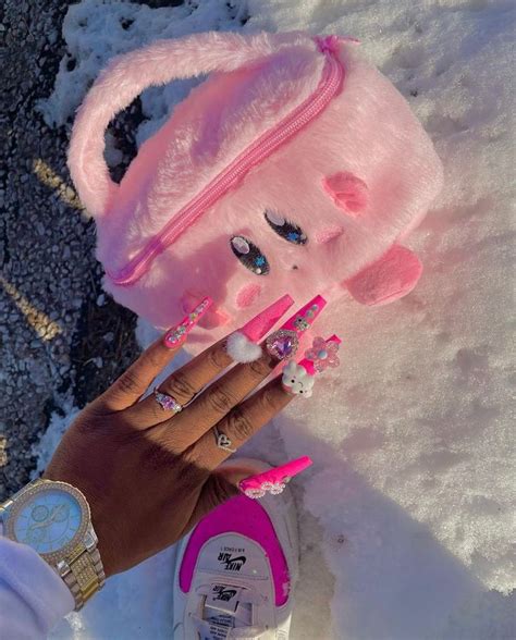 Pink Kirby Bag | 💐 pin posted by @misstrishlyn 🧚🏾‍♀️ 🦋 | Kirby bags ...