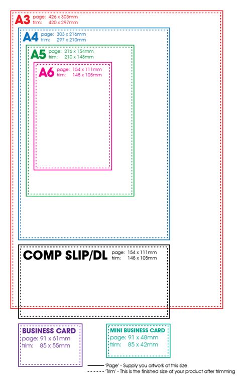 Artwork Guidelines - Business Cards & Other Printing