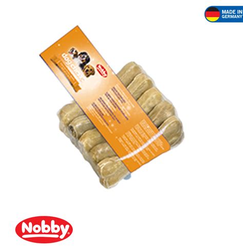 RAWHIDE BONES PRESSED 5 PCS 90 CM; 25 G - Bones and Chews | Nobby - Germany