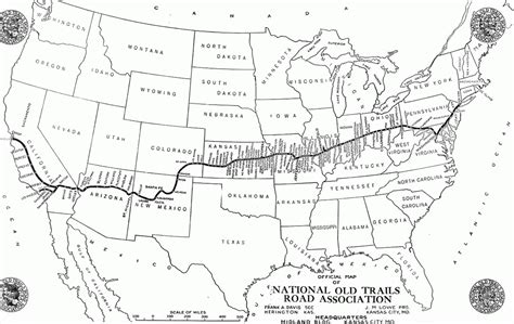 Map Of Us Route 40 - Printable Map Of The US