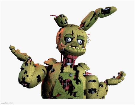 Springtrap shrug Blank Template - Imgflip