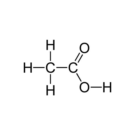 Glacial Acetic Acid Structure