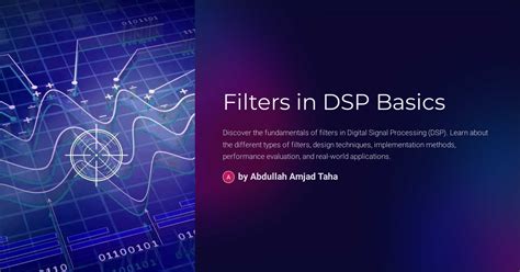 Filters in DSP Basics