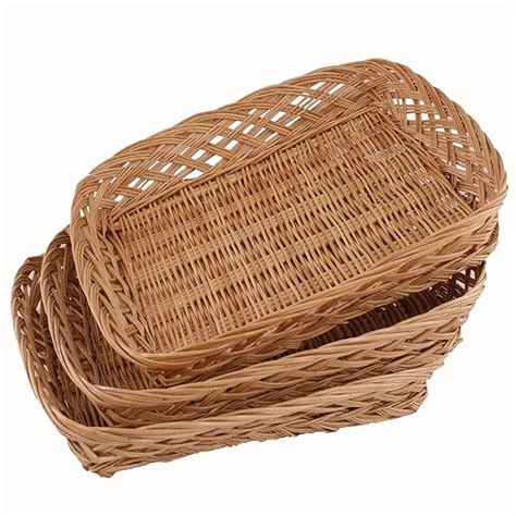 FloristryWarehouse Empty wicker hamper basket 36 x 30cm Pack of 3 ...