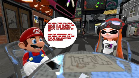 If MZN Mario was in Splatoon 2 : r/SMG4