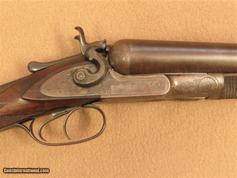 Colt 1878 10 Gauge Double Barrel Hammer Shotgun, Grade 8, 32 Damascus ...